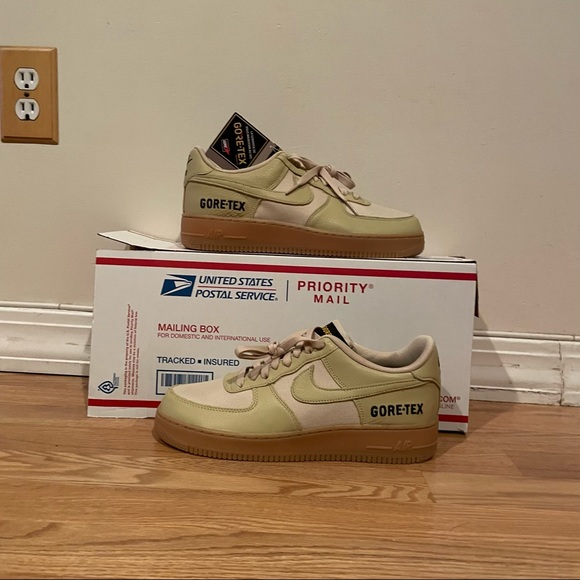 Air Force 1 Low Gore-Tex Sail/Tan/Gum Size 10 Deadstock new without box DS - Picture 2 of 7